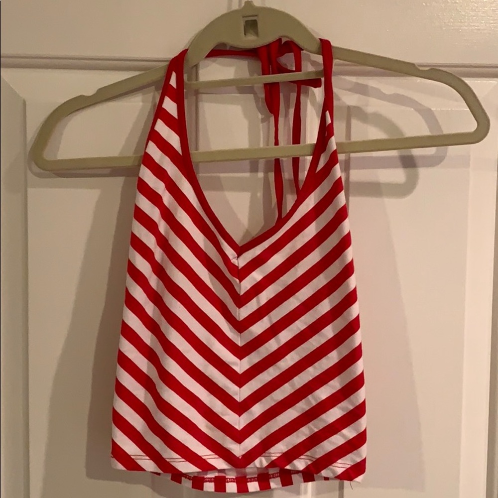 Halter crop top